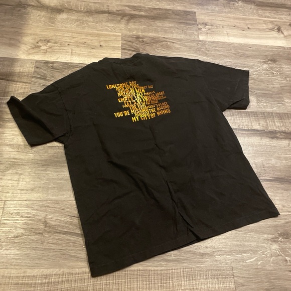 Bruce Springsteen Black 'The Rising' Graphic Tee - Picture 3 of 3